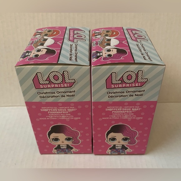 LOL Surprise Christmas Ornaments by Kurt Adler Bundle of 2 - Picture 6 of 8